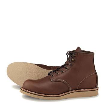 Red Wing Férfi Heritage Rover 6 Inch Bakancs Gesztenyebarna